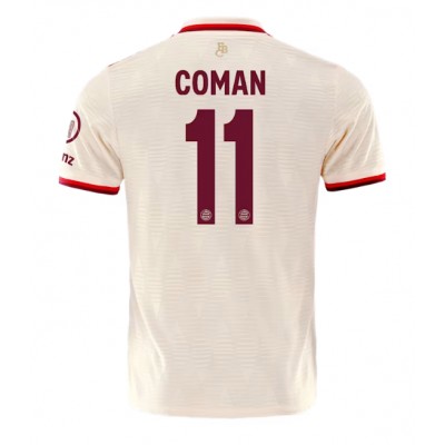 Moški Nogometni dresi Bayern Munich Kingsley Coman #11 Tretji 2024-25 Kratek Rokav Moški Nogometni dresi Bayern Munich Kingsley Coman #11 Tretji 2024-25 Kratek Rokav